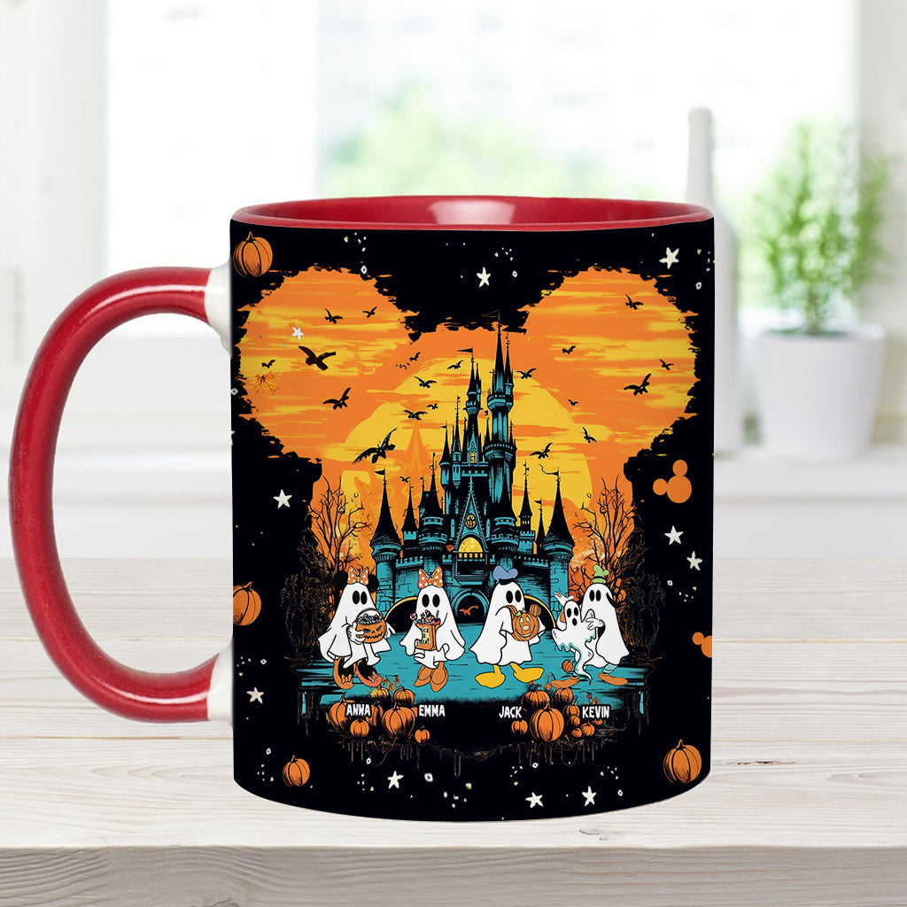 Personalized Halloween Mug for Grandma Custom Name Boo Crew Gift Accent Mug GradoCreations