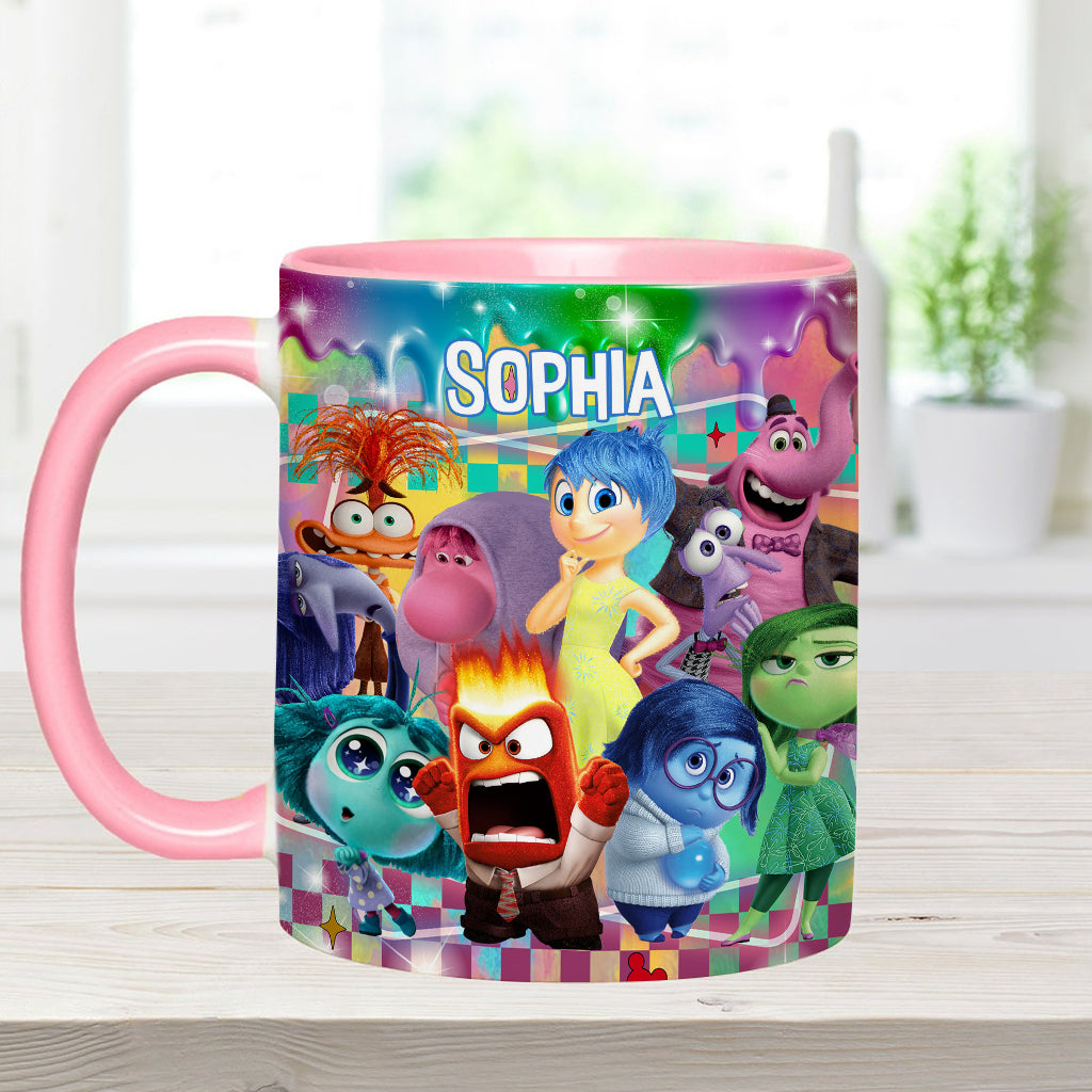 Personalized Accent Mug with Colorful Design for Any Occasion Accent Mug GradoCreations