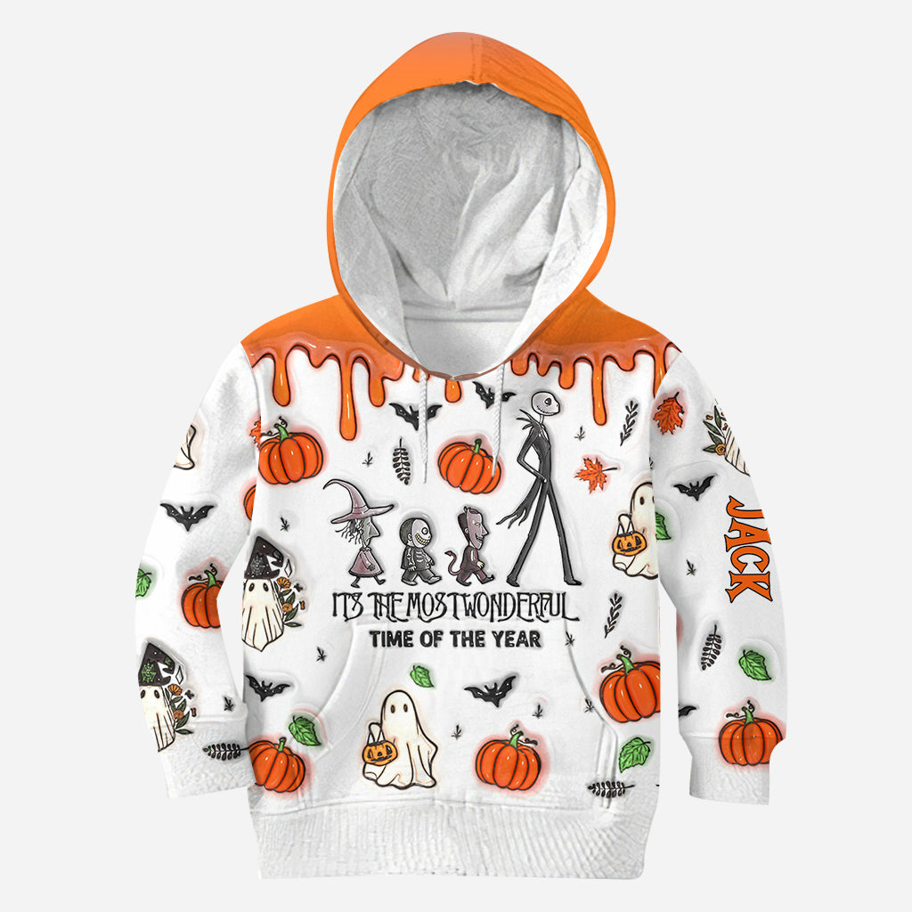Personalized Nightmare Before Christmas All Over Shirt for Halloween All Over Shirt GradoCreations