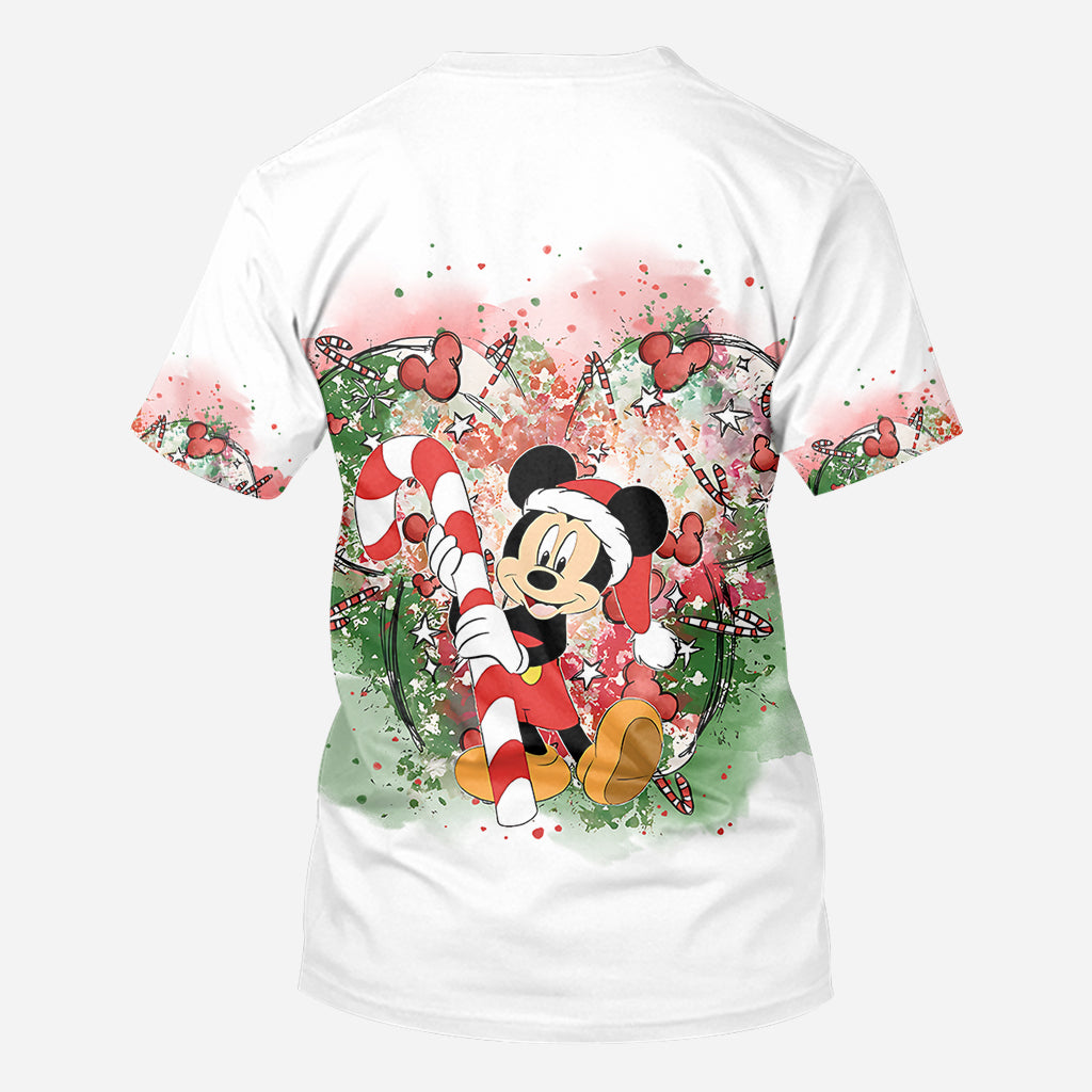 Personalized Merry Christmas All Over Shirt for Women | Perfect Holiday Gift All Over Shirt GradoCreations