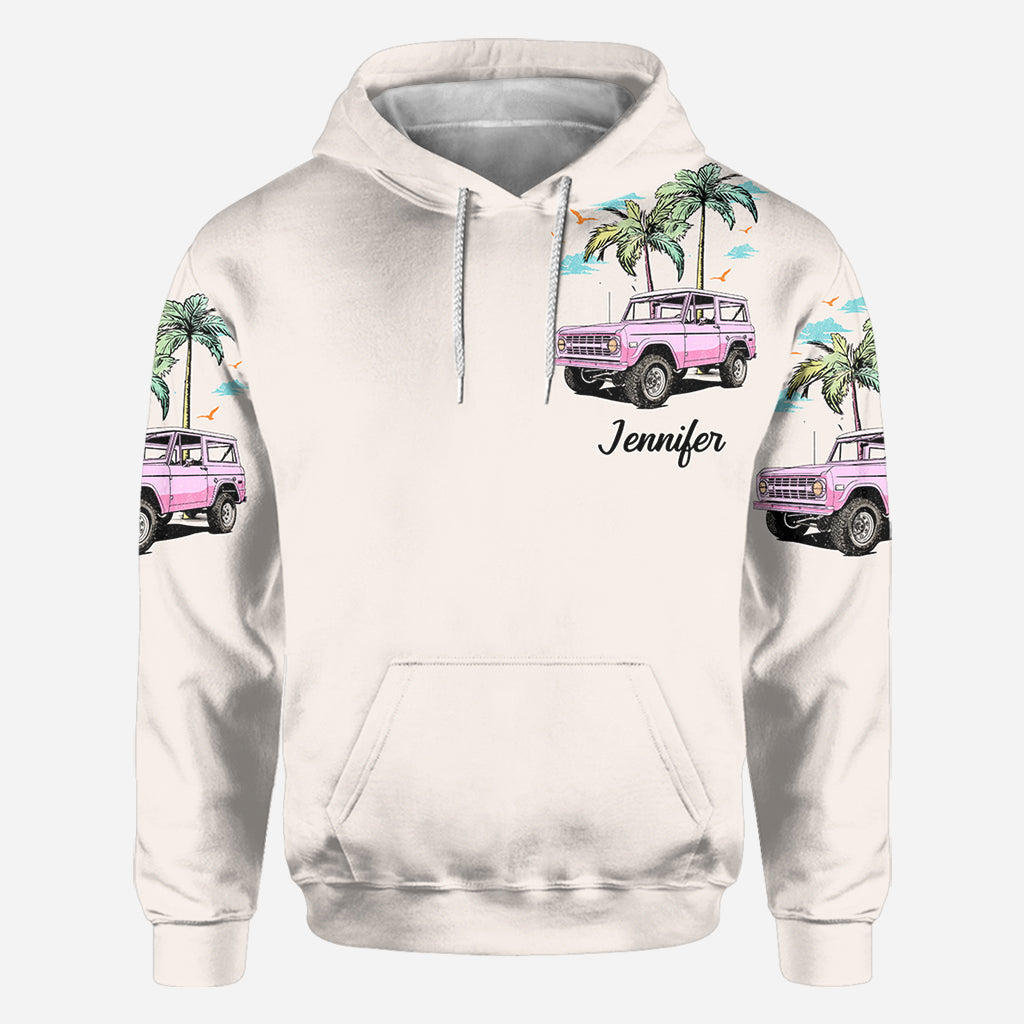 Personalized Sunset Chaser All Over Shirt with Custom Name for Beach Lovers All Over Shirt GradoCreations