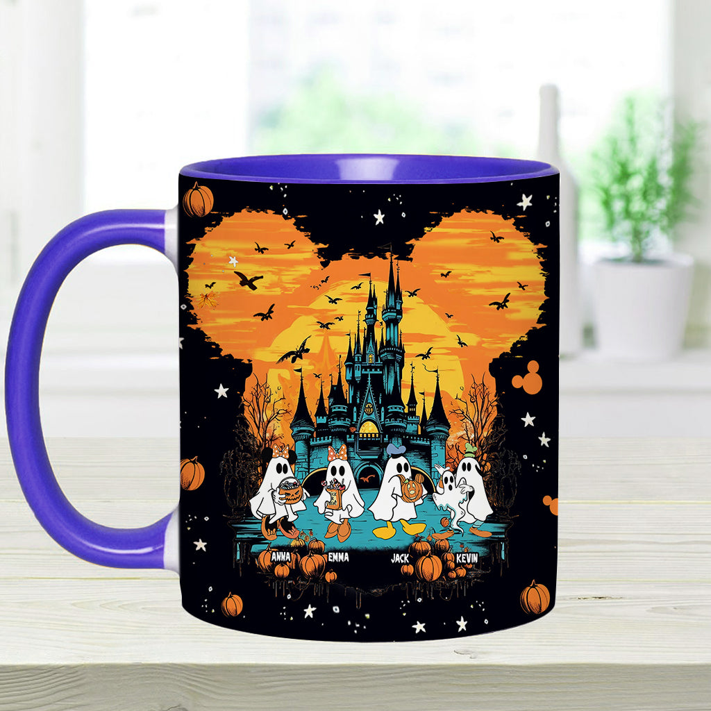 Personalized Halloween Mug for Grandma Custom Name Boo Crew Gift Accent Mug GradoCreations
