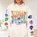 Personalized All Over Shirt for Kids - It's Ok to Feel All the Feels Gift Idea All Over Shirt GradoCreations