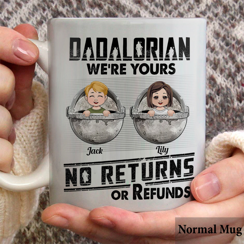 Personalized Dadalorian Mug Custom Family Design Gift Mug GradoCreations