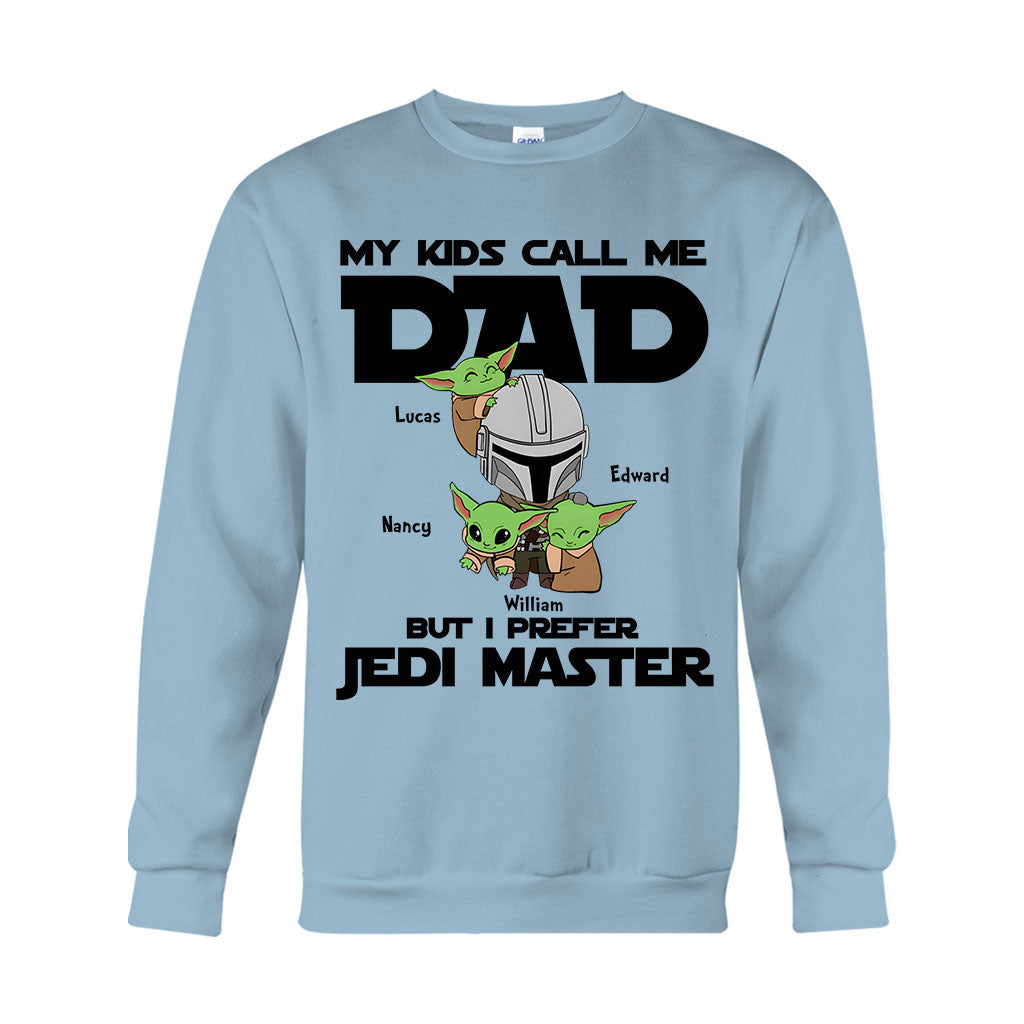 Personalized Jedi Master T-shirt & Hoodie Gift for Dad T-shirt & Hoodie GradoCreations