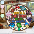 Personalized 2 Layered Wood Sign Safe Space Gift for Home 2 Layered Wood Sign GradoCreations