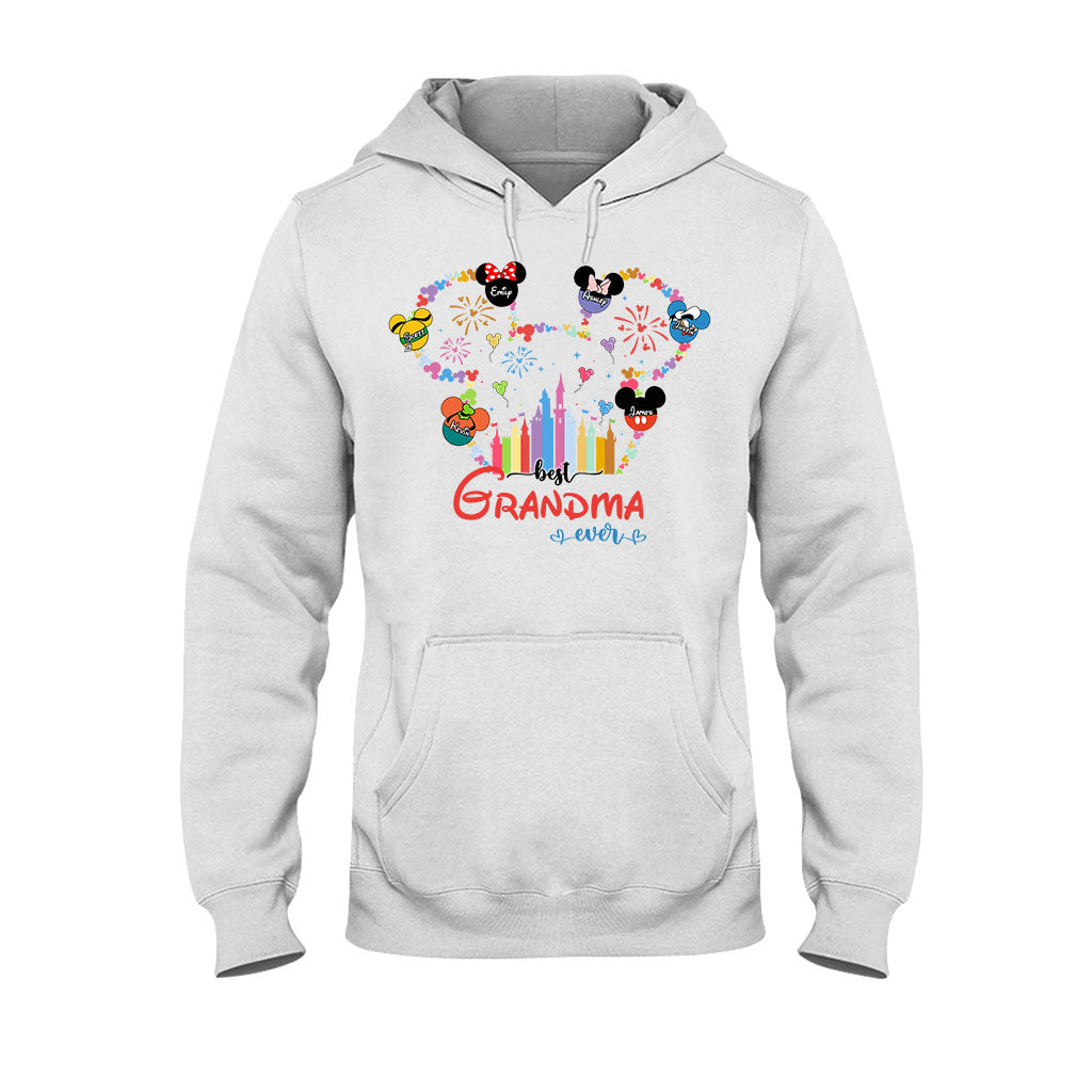 Personalized Best Grandma Ever T-Shirt & Hoodie Gift for Mom T-shirt & Hoodie GradoCreations