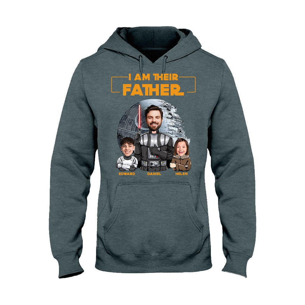 Custom I Am Their Father T-shirt & Hoodie Gift for Dad T-shirt & Hoodie GradoCreations