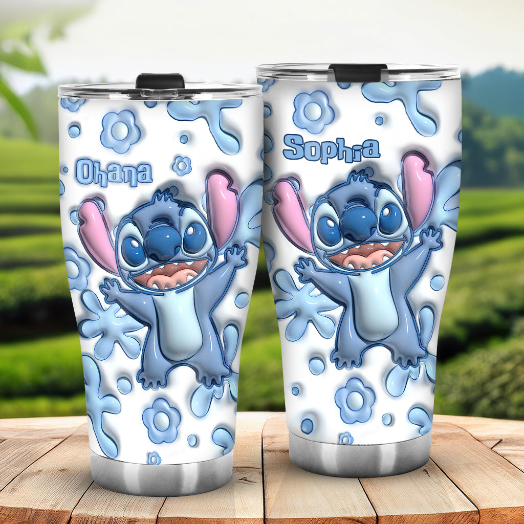 Personalized Ohana Tumbler Custom Name Gift for Kids Tumbler GradoCreations