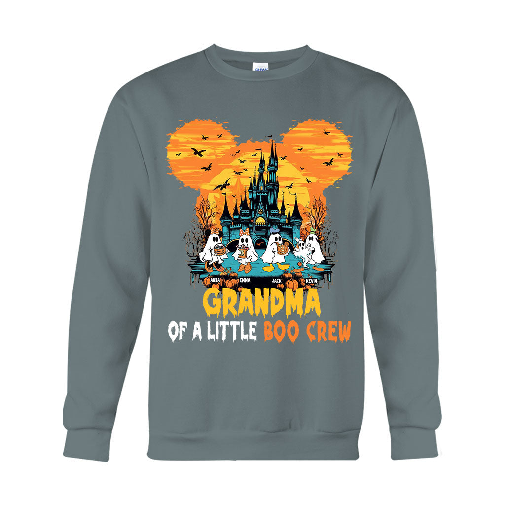 Personalized Halloween Mouse T-shirt and Hoodie for Grandma's Boo Crew T-shirt & Hoodie GradoCreations