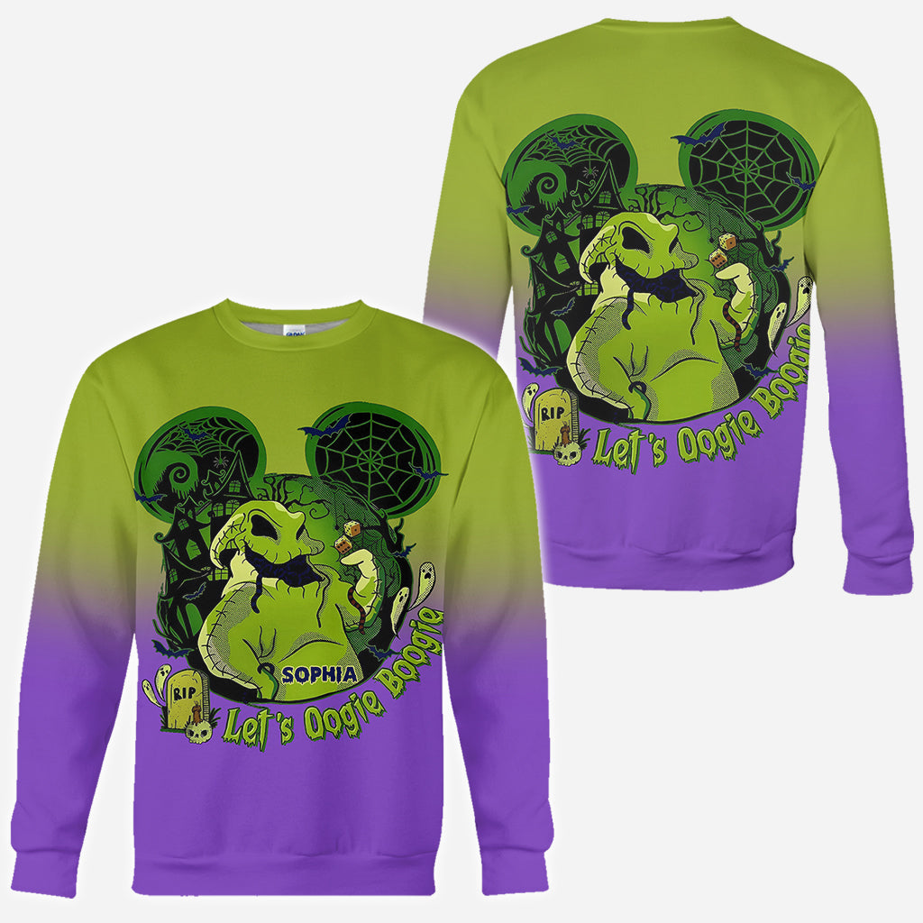 Personalized Oogie Boogie All Over Shirt Custom Name Gift All Over Shirt GradoCreations