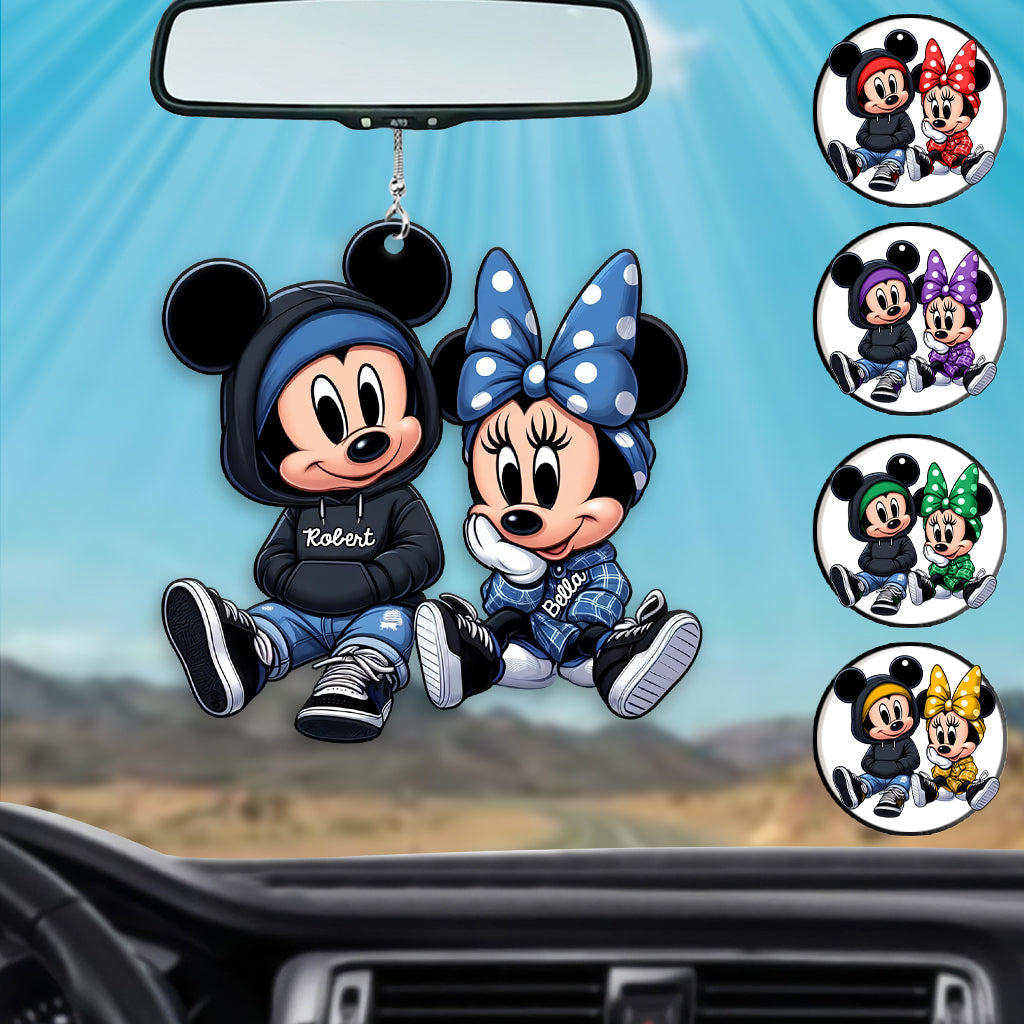 Personalized Chicano Chicana Car Ornament Custom Gift for Friends Car Ornament GradoCreations