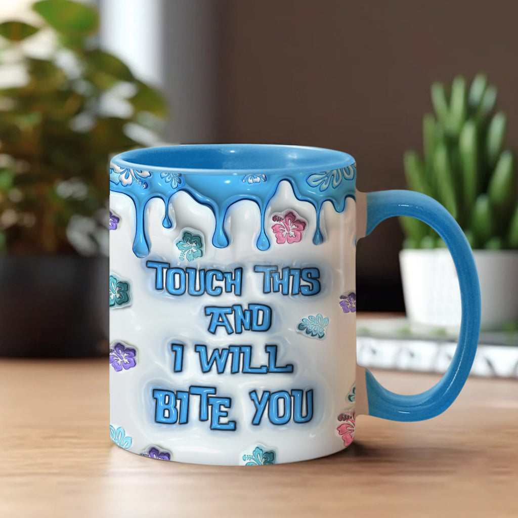 Personalized Ohana Accent Mug Custom Name Gift for Birthdays Accent Mug GradoCreations