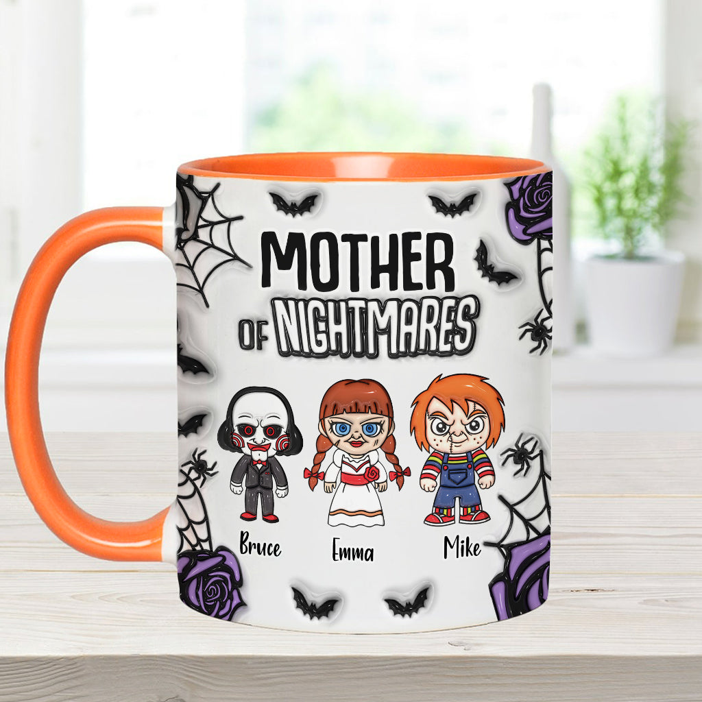 Personalized Mother Accent Mug for Halloween & Birthdays Gift Accent Mug GradoCreations