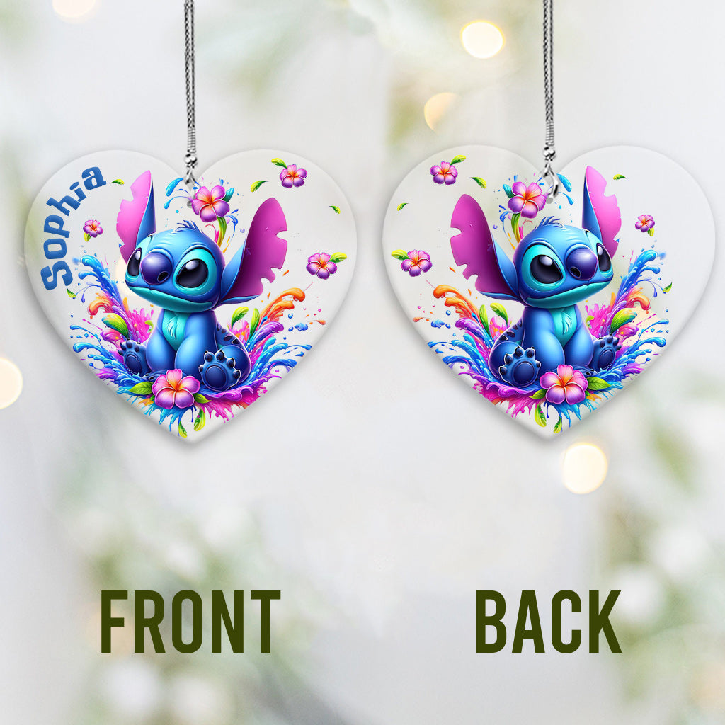 Personalized Transparent Car Ornament Custom Name Gift for Loved Ones Car Ornament GradoCreations