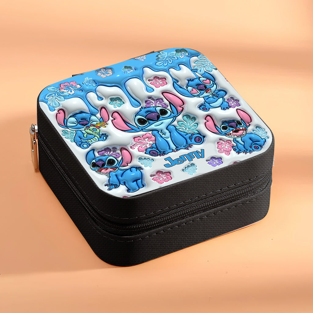Personalized Disney Ohana Jewelry Box Custom Name Gift for Mom Jewelry Box GradoCreations