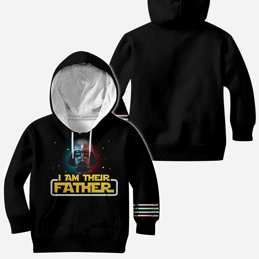 Personalized I Am Your Father All Over Shirt Custom Names Gift for Dad All Over Shirt GradoCreations
