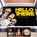 Personalized Family Doormat Custom Name Hello There Gift Doormat GradoCreations