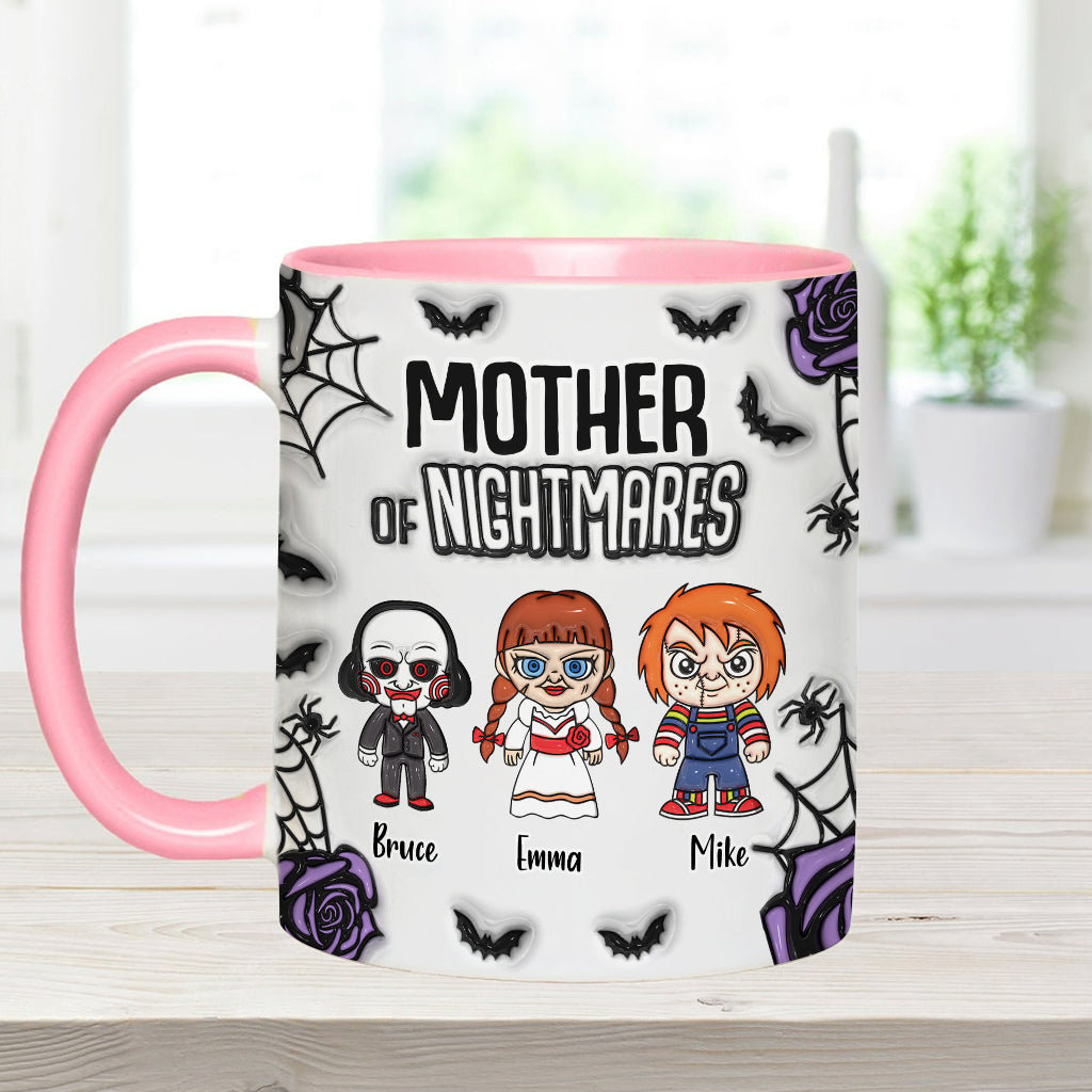 Personalized Mother Accent Mug for Halloween & Birthdays Gift Accent Mug GradoCreations