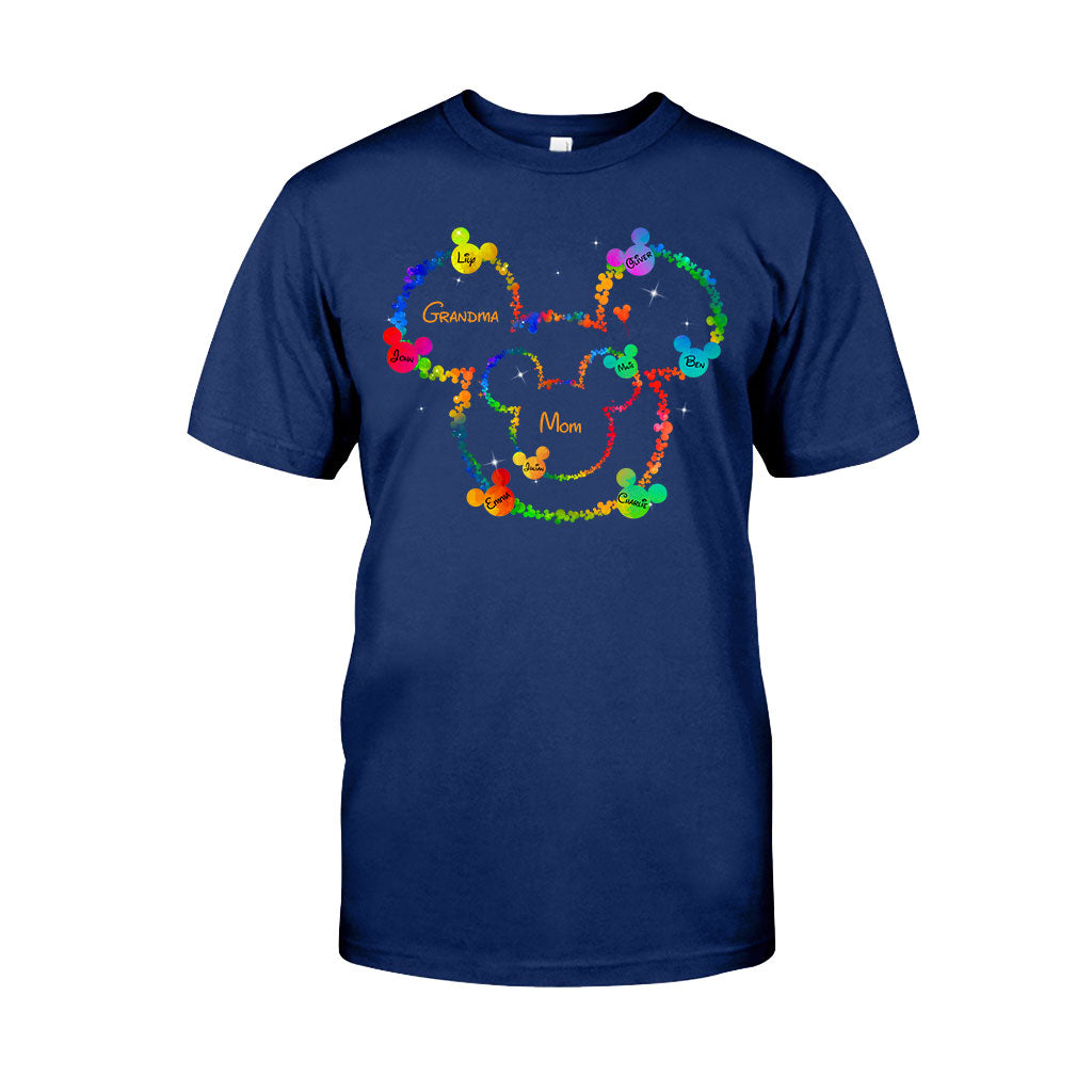 Personalized Mom Grandma Mouse T-shirt & Hoodie Gift for Mother's Day T-shirt & Hoodie GradoCreations