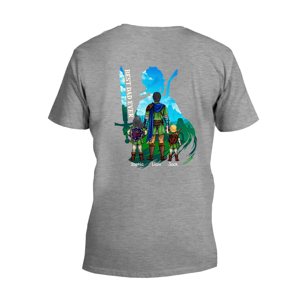 Personalized Legend of Dad T-Shirt & Hoodie Custom Name Gift for Father's Day T-shirt And Hoodie GradoCreations