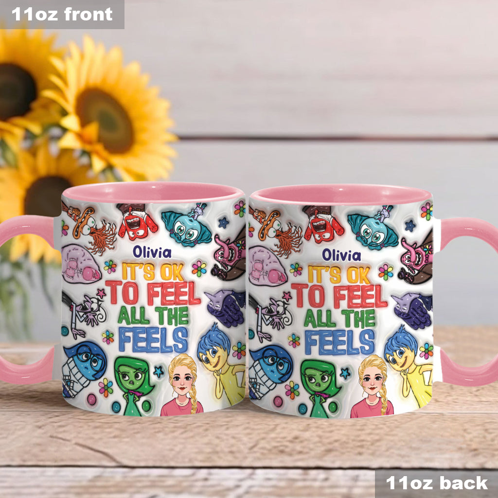 Personalized Cute Accent Mug Gift for Birthdays & Graduations Accent Mug GradoCreations