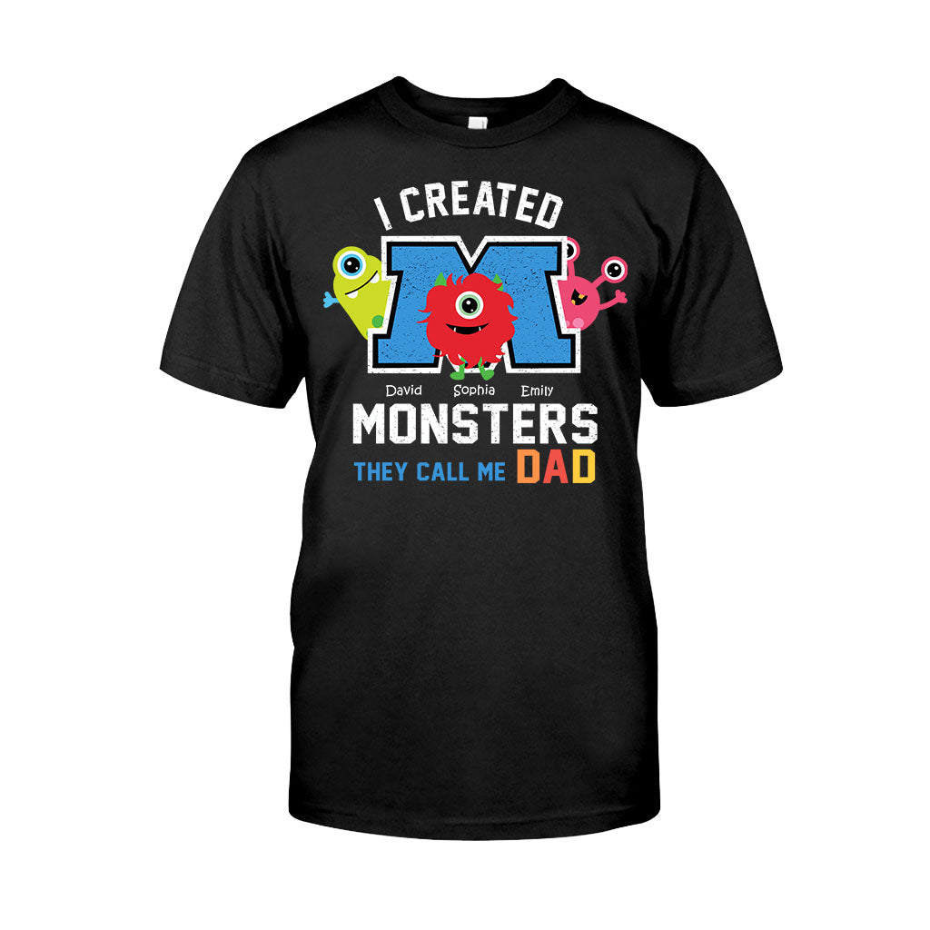 Personalized Father's Day T-shirt with Custom Names | Unique Dad Gift T-shirt & Hoodie GradoCreations