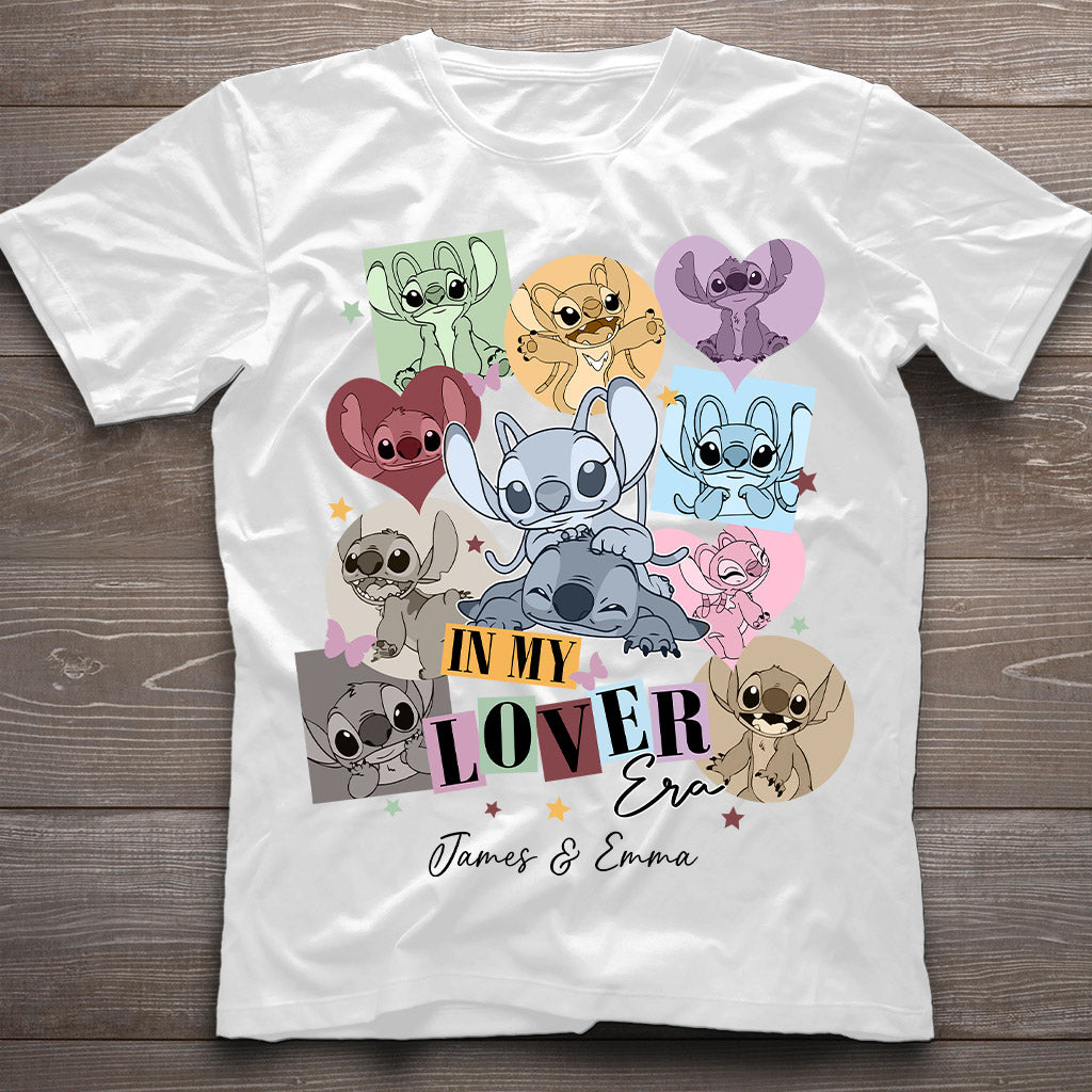 Personalized Couple T-shirt & Hoodie with Custom Names Gift for Her & Him T-shirt & Hoodie GradoCreations