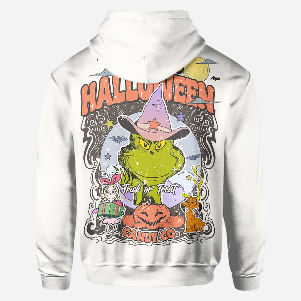 Personalized Grinch Halloween All Over Shirt Fun Costume Gift All Over Shirt GradoCreations