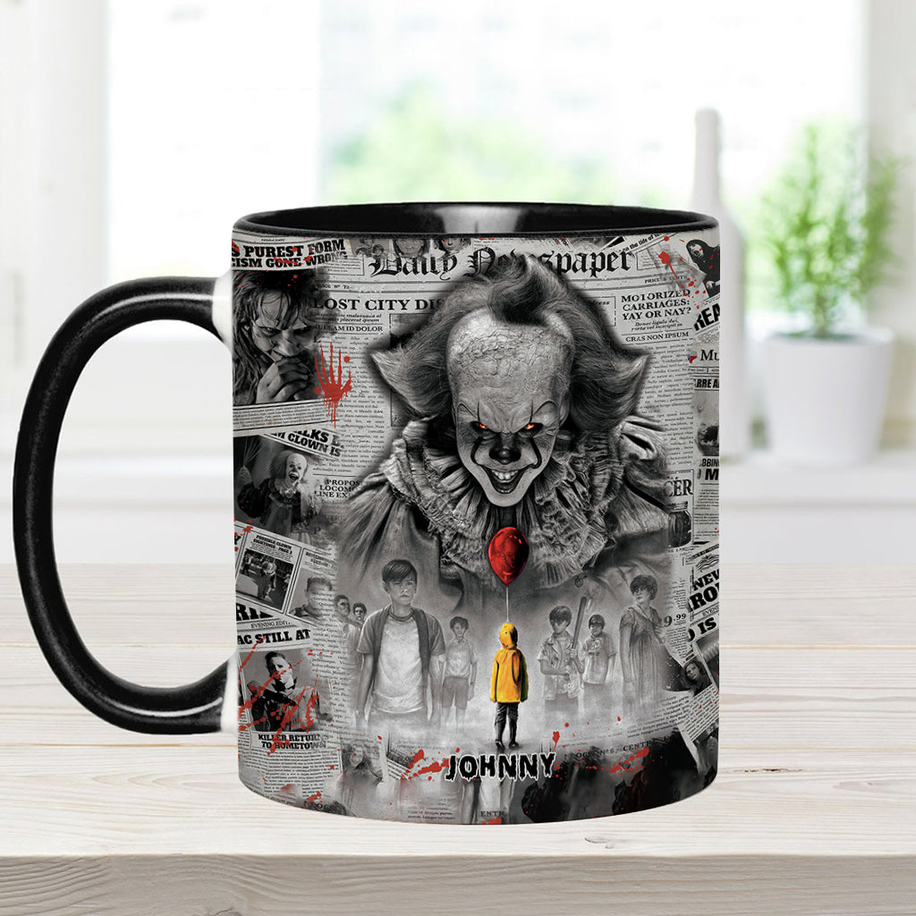 Personalized Horror Movie Accent Mug Custom Gift for Fans Accent Mug GradoCreations