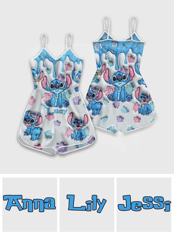 Personalized Ohana Romper with Custom Name for Kids Romper GradoCreations