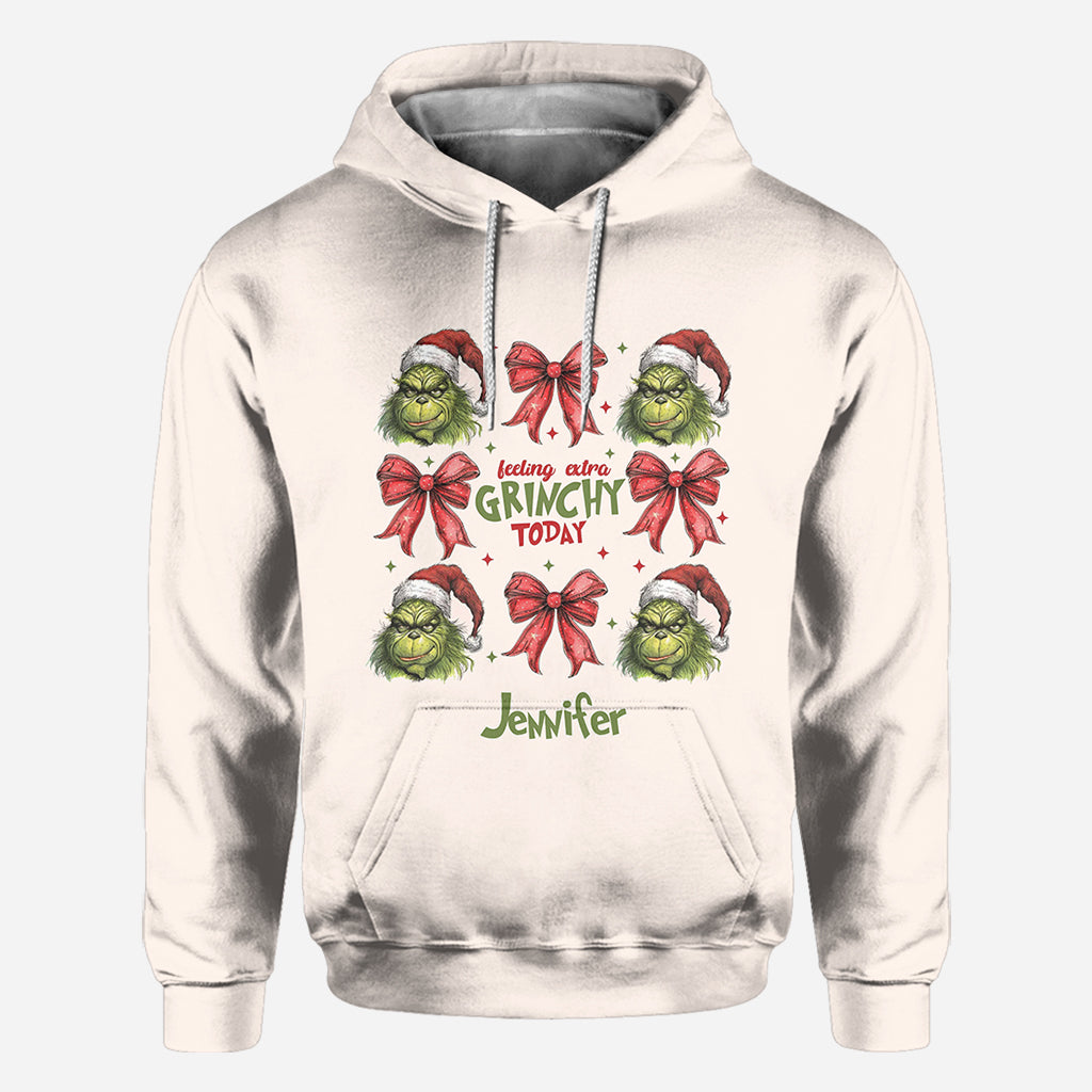 Personalized Grinch All-Over Shirt Custom Name Christmas Gift All Over Shirt GradoCreations