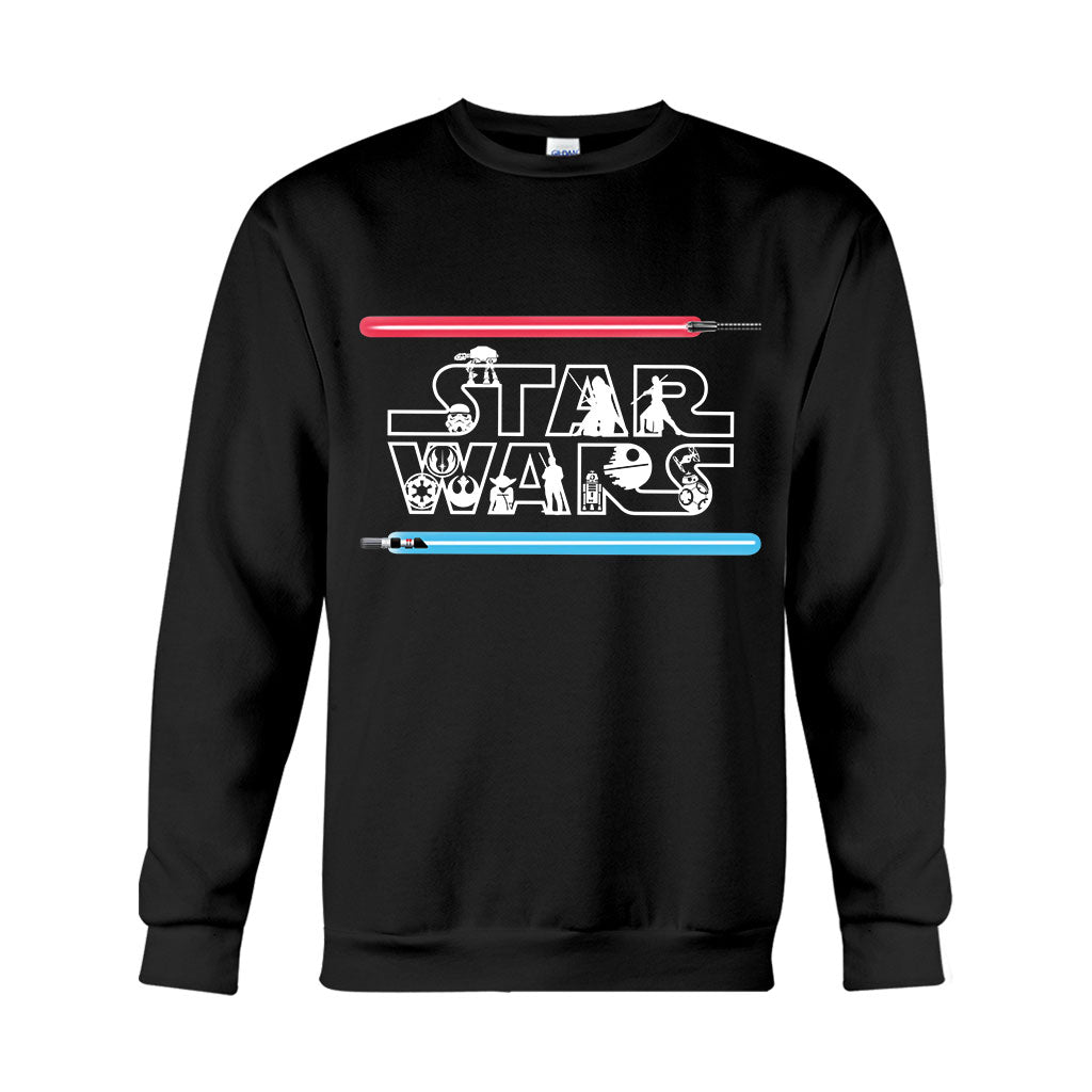 Personalized Star Wars T-shirt and Hoodie Gift for Fans T-shirt & Hoodie GradoCreations