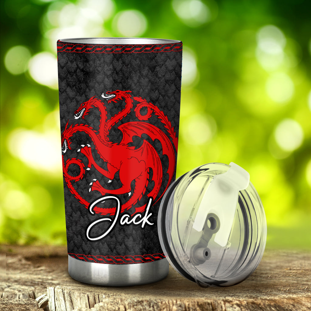 Personalized Game of Thrones Tumbler Custom Name Gift Tumbler GradoCreations