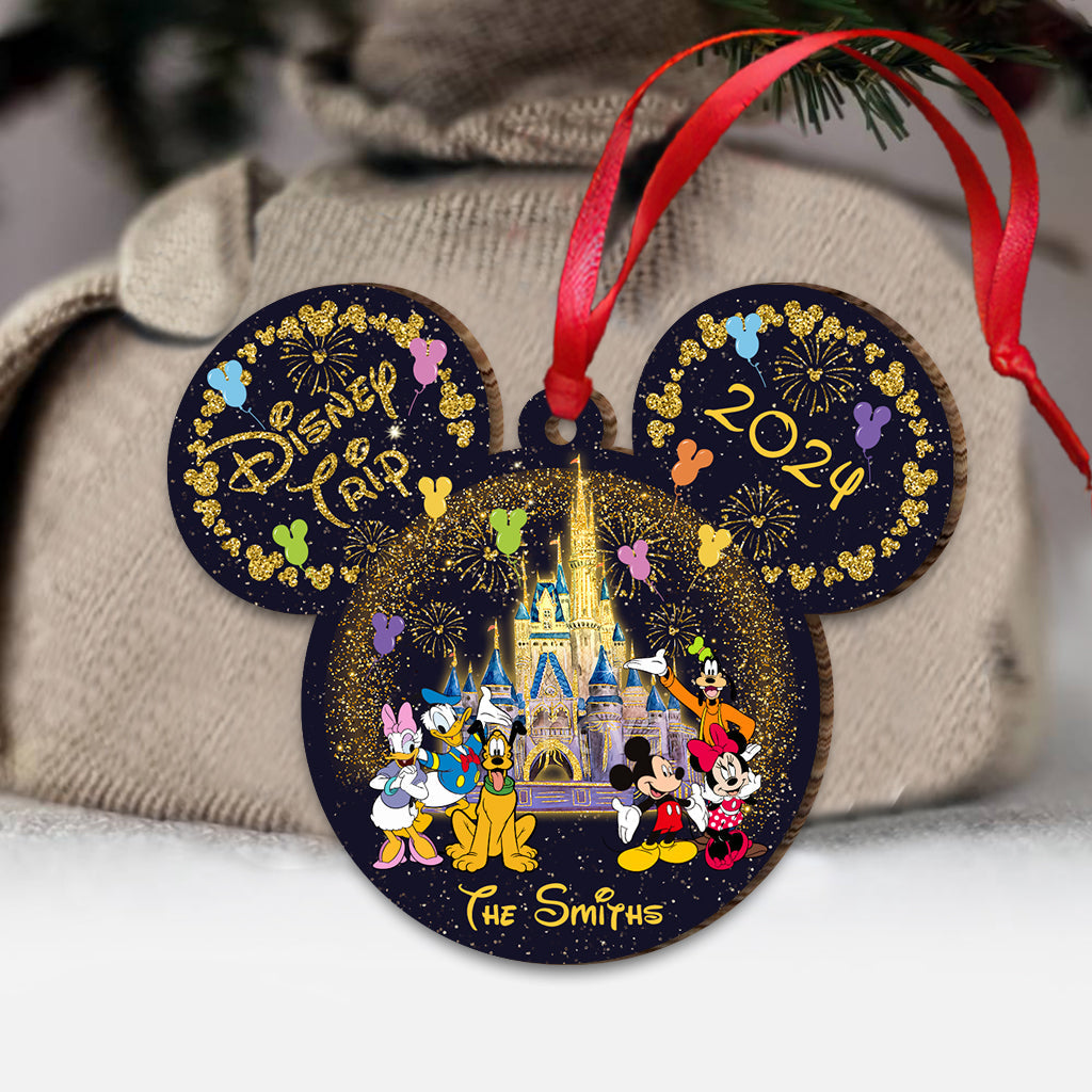 Personalized Family Photo Mouse Ornament Custom Gift for Christmas Ornament GradoCreations