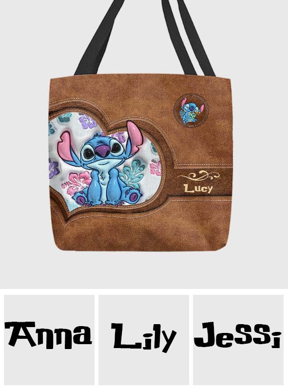 Personalized Ohana Tote Bag with Custom Name for Family Tote Bag GradoCreations