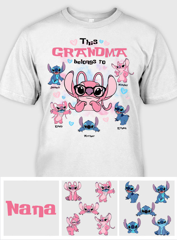 Custom Grandma Mouse T-shirt & Hoodie with Family Names | Personalized Gift T-shirt & Hoodie GradoCreations