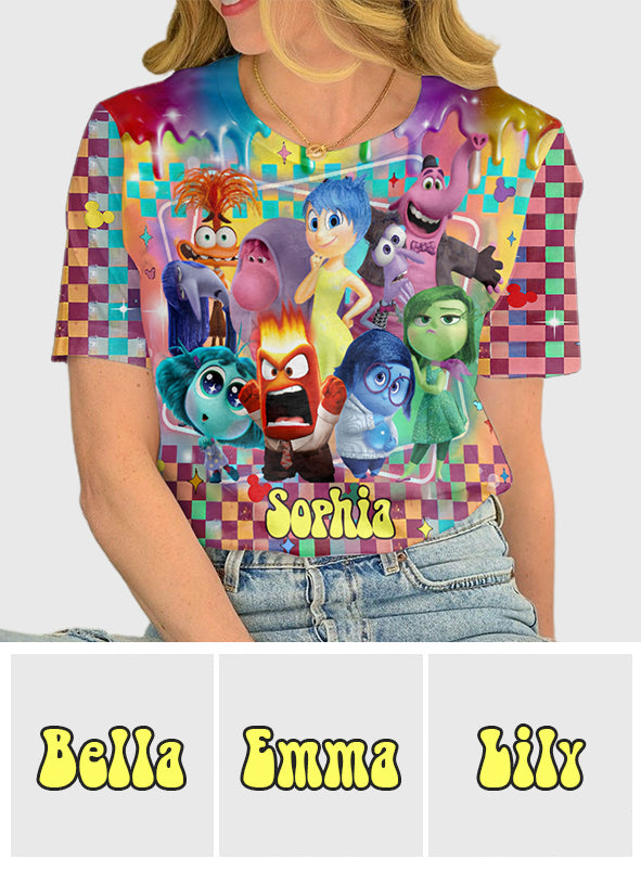 Personalized All Over Print Shirt Custom Name for Kids All Over Shirt GradoCreations