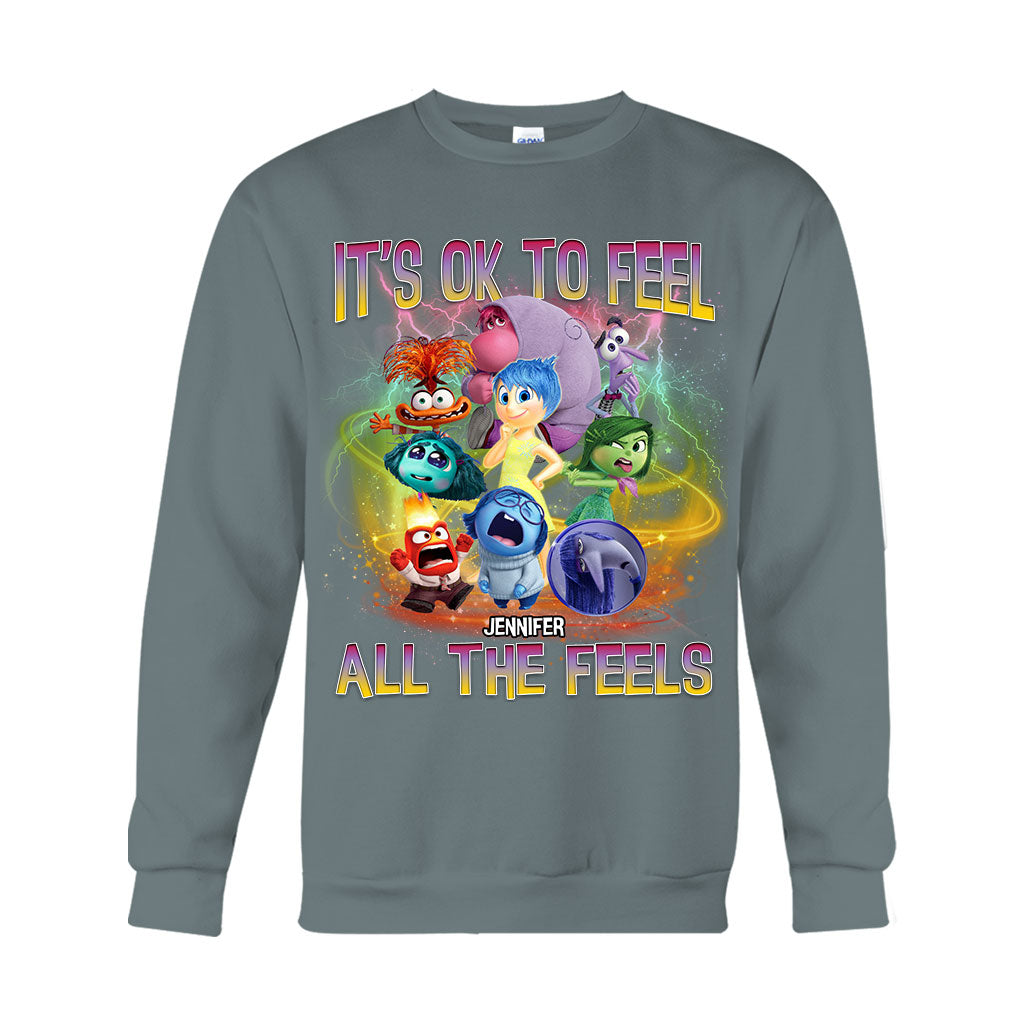 Personalized Emotional Characters T-Shirt & Hoodie Gift T-shirt & Hoodie GradoCreations