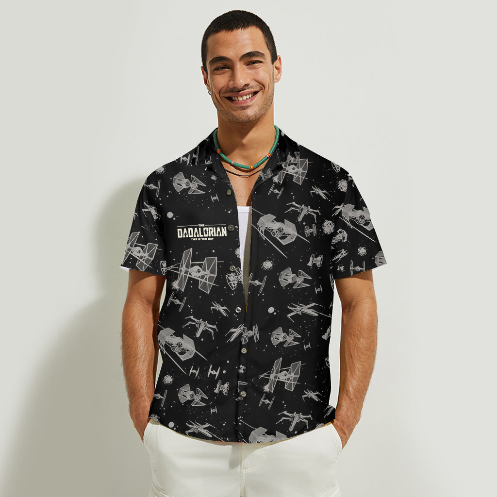 Personalized Dadalorian Hawaiian Shirt for Best Dad Ever Gift Hawaiian Shirt GradoCreations