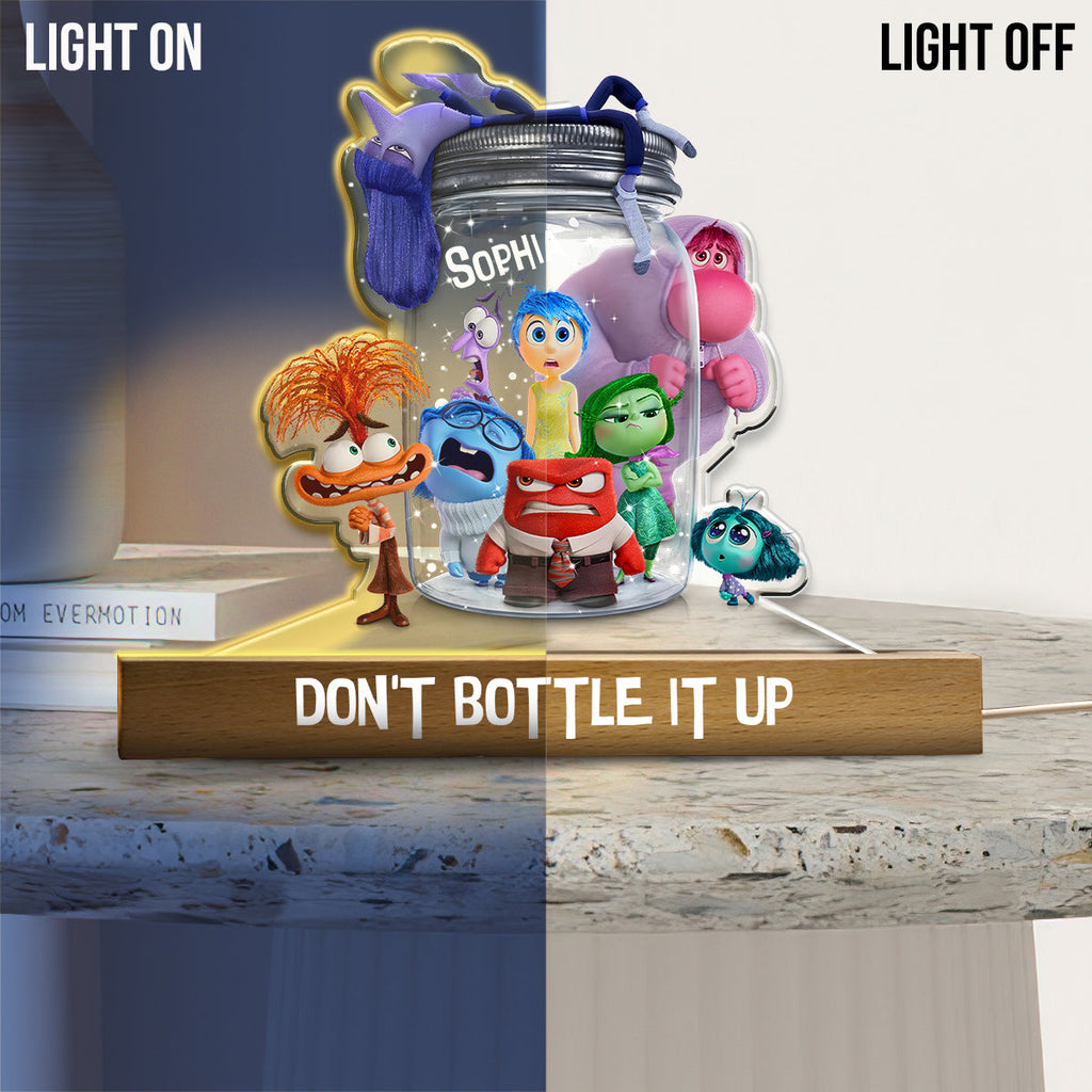 Personalized Shaped LED Night Light Custom Name Gift for Kids Shaped Led Night Light GradoCreations