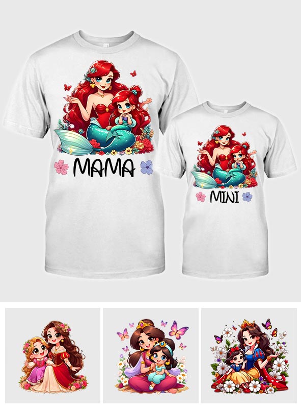 Personalized Mother Daughter Mouse T-Shirt & Hoodie Gift T-shirt & Hoodie GradoCreations