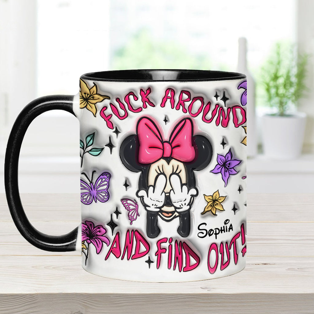 Personalized Ceramic Accent Mug with Playful Design for Birthdays and Graduations Accent Mug GradoCreations