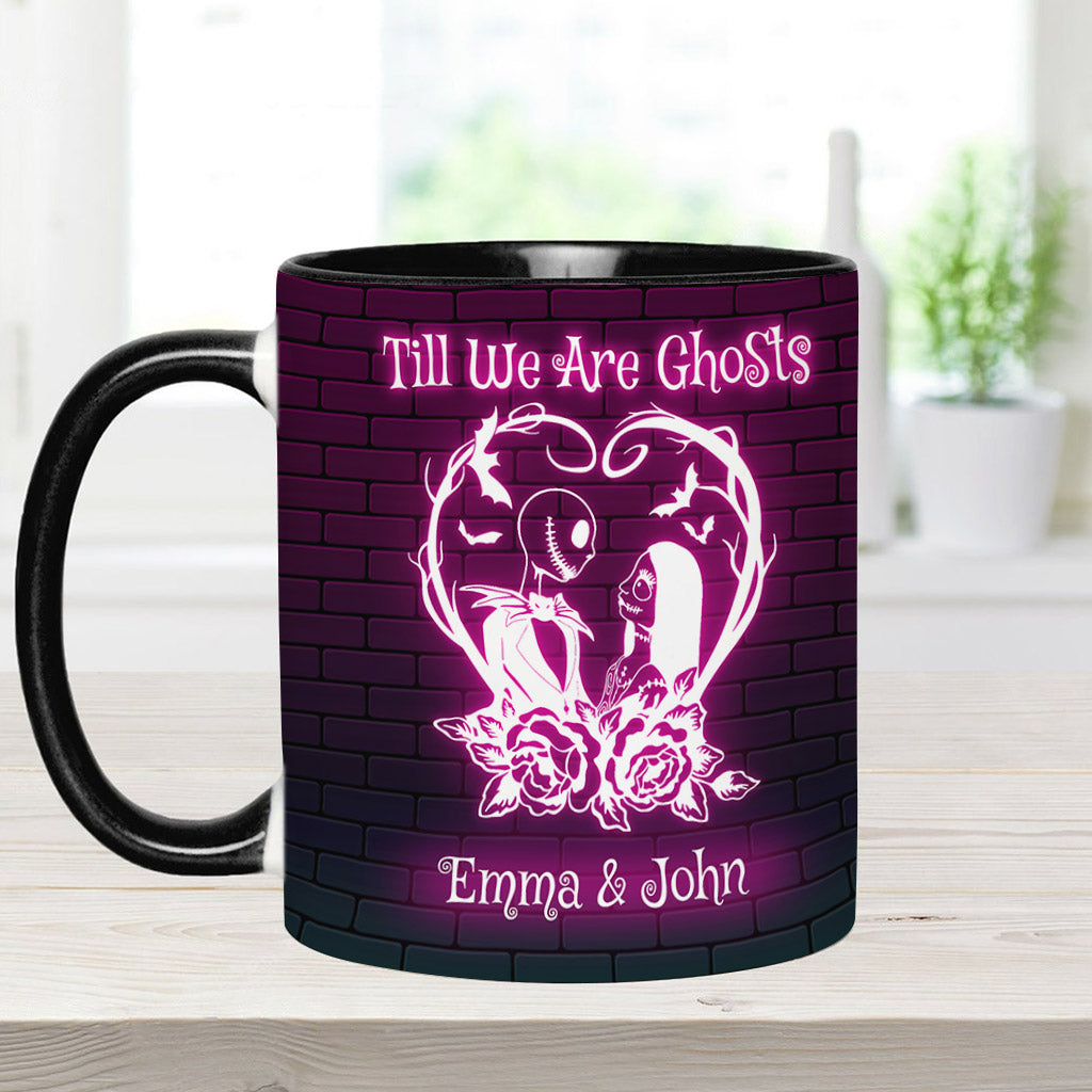 Personalized Nightmare Accent Mug for Couples - Till We Are Ghosts Accent Mug GradoCreations
