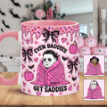 Personalized Two-Tone Accent Mug with Halloween Theme Gift Accent Mug GradoCreations