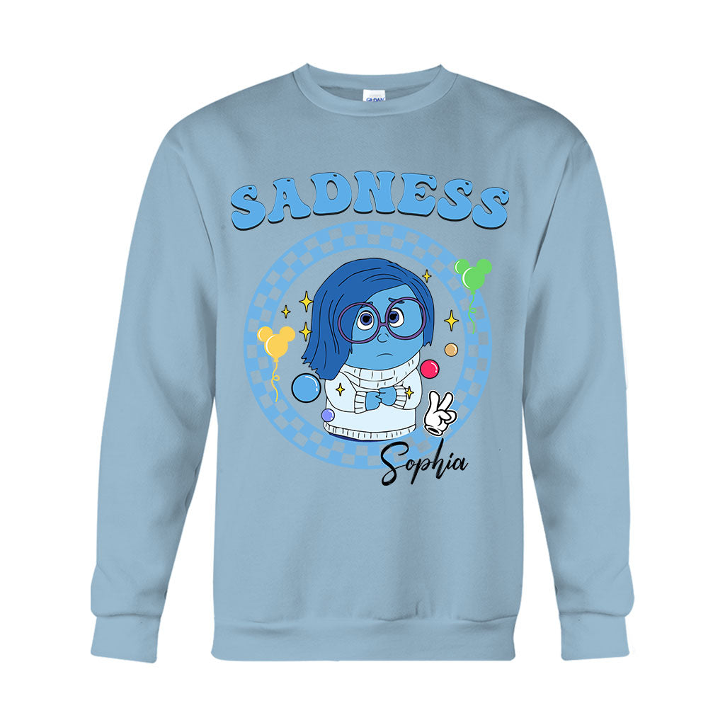 Personalized Emotion T-shirt & Hoodie Custom Name Gift T-shirt & Hoodie GradoCreations