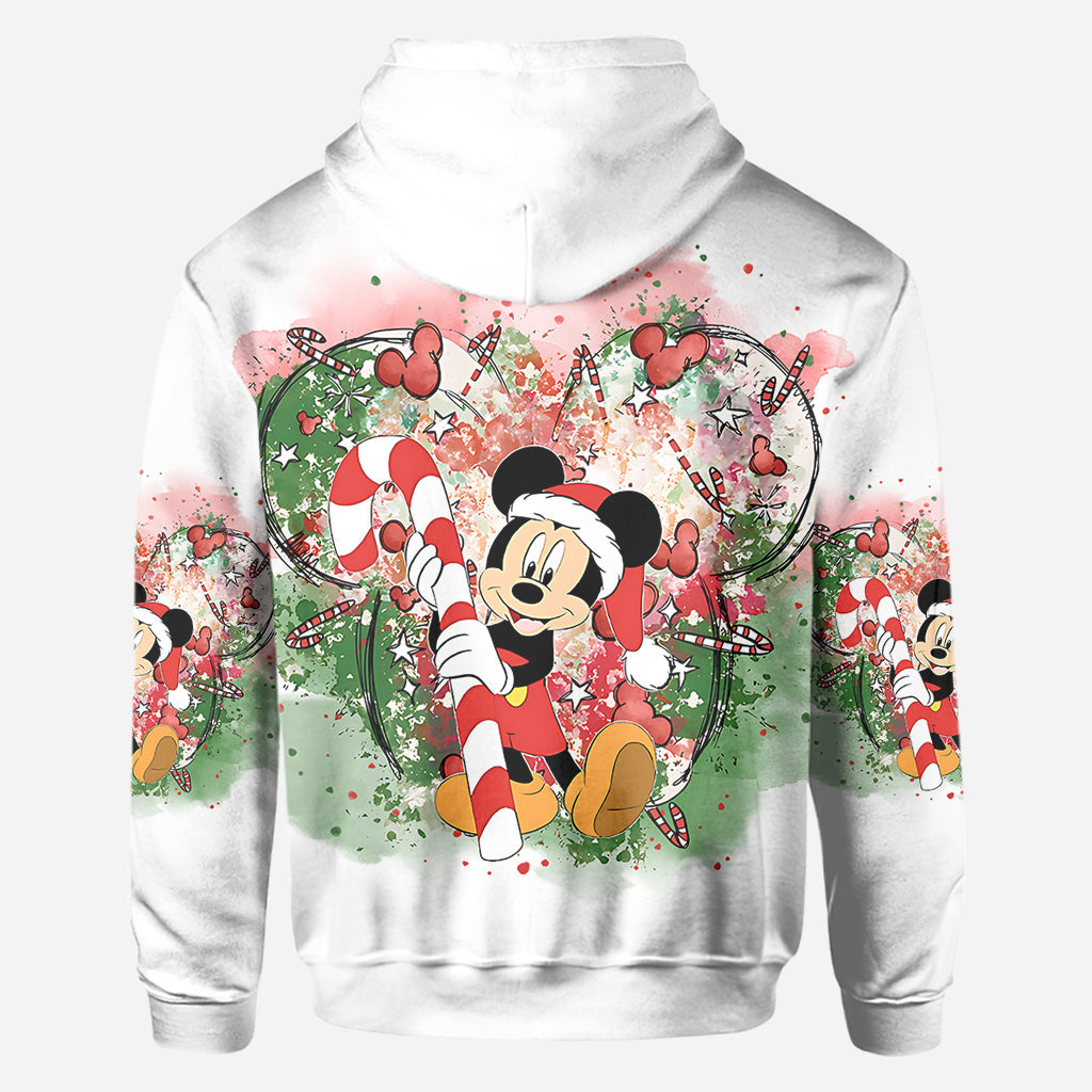 Personalized Merry Christmas All Over Shirt for Women | Perfect Holiday Gift All Over Shirt GradoCreations