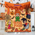 Personalized Hocus Pocus Blanket Custom Name Gift for Halloween Blanket GradoCreations