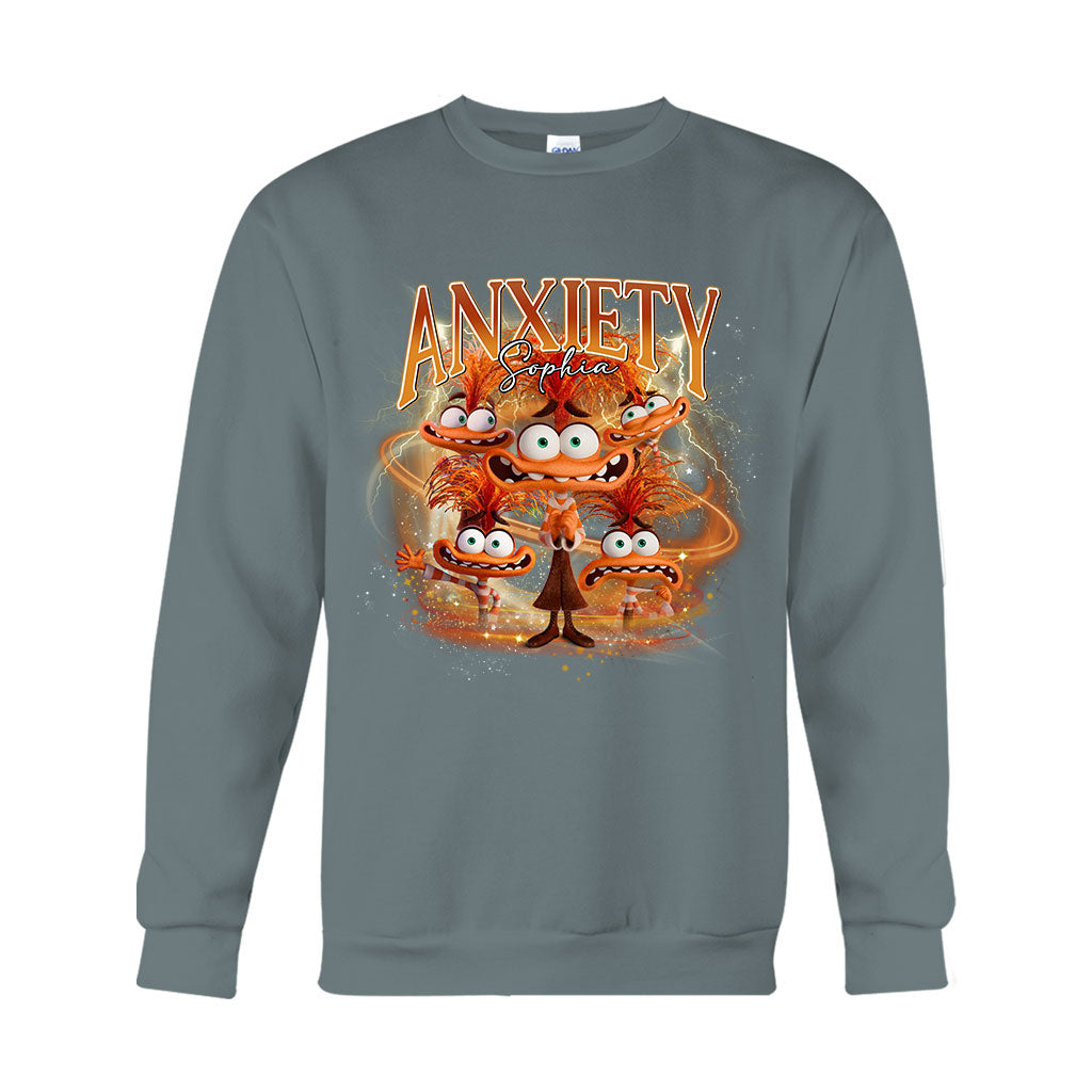 Personalized Emotion T-shirt & Hoodie Custom Name Gift T-shirt & Hoodie GradoCreations