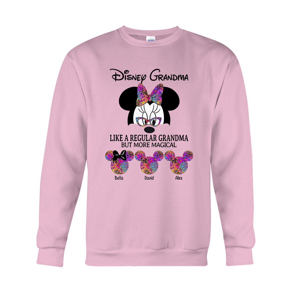 Personalized Disney Grandma T-shirt and Hoodie Gift for Mom T-shirt & Hoodie GradoCreations